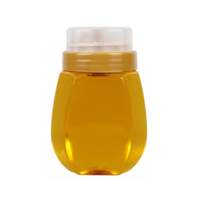 蜂蜜瓶挤压塑料瓶2斤一斤透明批发双层带盖PET按压瓶子加厚密封罐